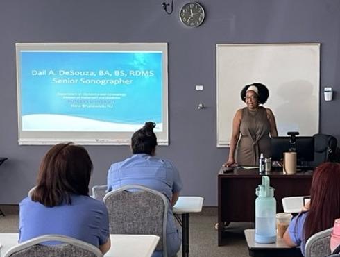 Sonography Guest Speaker - Dail DeSouza